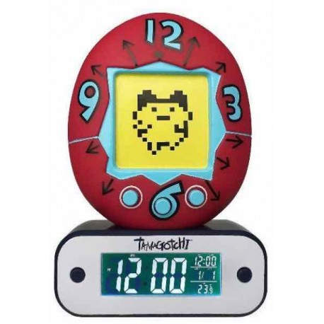 Tamagotchi reloj despertador lampara led tamagotchi
