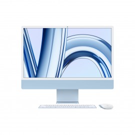 Apple iMac Apple M 59,7 cm (23.5'') 4480 x 2520 Pixeles 8 GB 256 GB SSD PC todo en uno macOS Sonoma Wi-Fi 6E (802.11ax) Azul