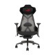 ASUS ROG Destrier Ergo Asiento de malla Respaldo de rejilla