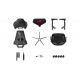 ASUS ROG Destrier Ergo Asiento de malla Respaldo de rejilla