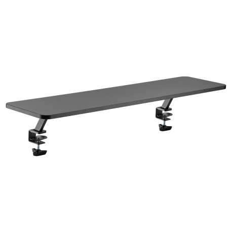 Elevador de monitor para escritorio mesa gaming phoenix riser pro 100 x 26 cm madera mdf fijación universal ajustable