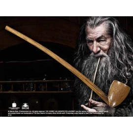 Replica the noble collection l hobbit pipa gandalf de 23 cm