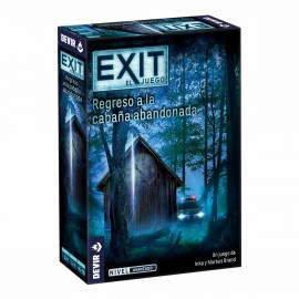 Juego de mesa devir exit regreso a la cabaña abandonada