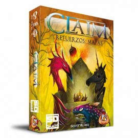 Juego de mesa claim refuerzos: mapas