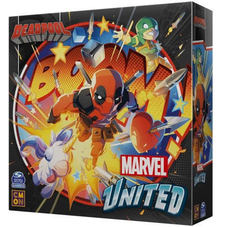 Juego de mesa marvel united deadpool pegi 14
