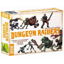 Juego de mesa devir dungeon raiders ed. 2018 pegi 8