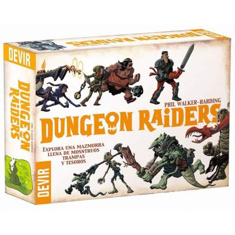 Juego de mesa devir dungeon raiders ed. 2018 pegi 8