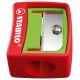STABILO woody 3 in 1 Sacapuntas manual Rojo