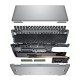 DELL - DELL Precision 3580 Estación de trabajo móvil 39,6 cm (15.6'') Full HD Intel® Core™ i7