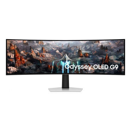 Samsung Odyssey LS49CG934SUXEN pantalla para PC 124,5 cm (49'') 5120 x 1440 Pixeles DQHD OLED Plata