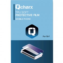 QCHARX INTERNATIONAL - Lamina qcharx trasera de proteccion personalizacion pack de 10 ud para qx1 - QCHATRAFOTO