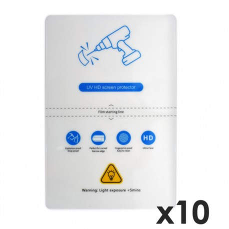 QCHARX INTERNATIONAL - Lamina de fijacion qcharx hidrogel hd hibrida mediante ultravioleta