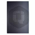 QCHARX INTERNATIONAL - Lamina trasera de personalizacion qcharx fibra de carbono 3 - QCHATRACARB3