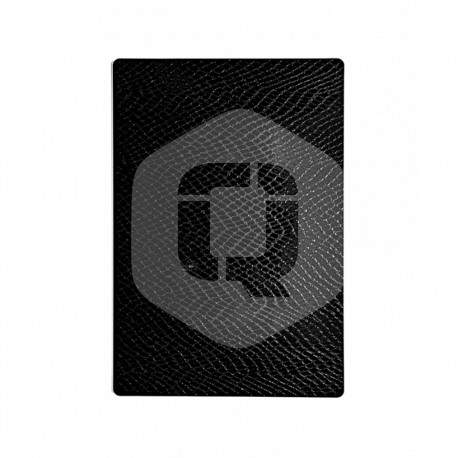 QCHARX INTERNATIONAL - Lamina trasera de personalizacion qcharx serpiente relieve 2 - QCHATRAPASR2