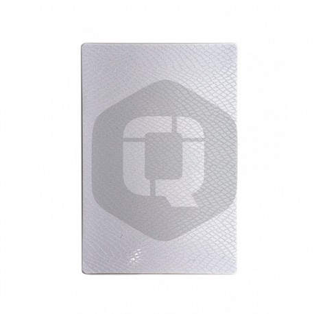 QCHARX INTERNATIONAL - Lamina trasera de personalizacion qcharx serpiente relieve 1 - QCHATRAPASR1