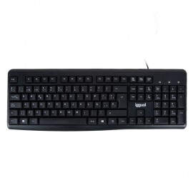 IGGUAL - iggual Teclado estándar CK-BASIC2-105T negro - IGG318904