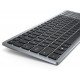 DELL - DELL KB740 teclado RF Wireless + Bluetooth QWERTY Español Gris, Negro - 580-AKOU