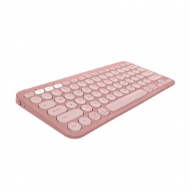 LOGITECH - Logitech Pebble Keys 2 K380s teclado RF Wireless + Bluetooth QWERTY Español Rosa - 500263@@920-011829@@ZTRA