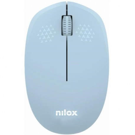 NILOX - RATON NILOX WIRELESS AZUL PASTEL 1.000 DPI - NXMOWI4012