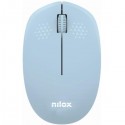 NILOX - RATON NILOX WIRELESS AZUL PASTEL 1.000 DPI - NXMOWI4012