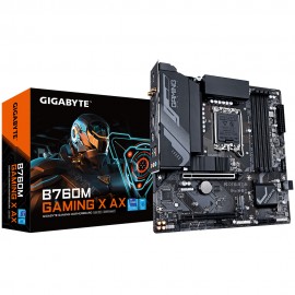 GIGABYTE - Gigabyte B760M Gaming X AX Intel B760 LGA 1700 micro ATX - B760M GAMING X AX