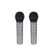 TREVI - Trevi EM 415 R Negro, Plata Micrófono para karaoke - 0EM41500