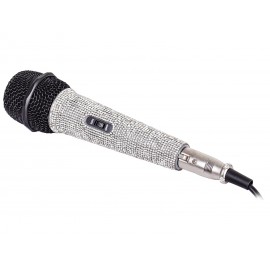 TREVI - Trevi EM 30 STAR Negro, Metálico, Plata Micrófono para karaoke - 0EM03006