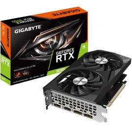 GIGABYTE - Gigabyte GeForce RTX 3050 WINDFORCE OC V2 8G NVIDIA 8 GB GDDR6 - GV-N3050WF2OCV2-8GD