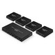 LINDY - Lindy 38262 extensor audio/video Transmisor y receptor de señales AV Negro - 38262
