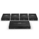 LINDY - Lindy 38262 extensor audio/video Transmisor y receptor de señales AV Negro - 38262