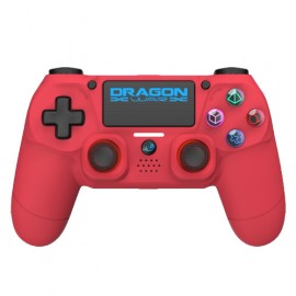 DRAGON WAR - Dragon War Dragonwar Shock 4 Bluetooth/USB Gamepad Analógico/Digital PC, PlayStation 4 Rojo  - g-ps4-002-rd