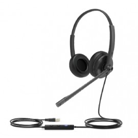YEALINK - Yealink UH34 Auriculares Alámbrico Diadema Oficina/Centro de llamadas Negro - UH34 DUAL UC