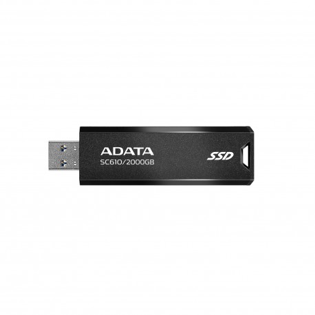 ADATA - ADATA SC610 unidad flash USB tipo A 3.2 Gen 2 (3.1 Gen 2) Negro 2 TB - sc610-2000g-cbk/rd