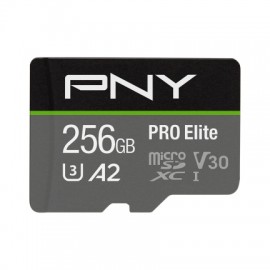 PNY - PNY P-SDU256V32100PRO-GE memoria flash 256 GB MicroSDXC UHS-I Clase 10 - p-sdu256v32100pro-ge