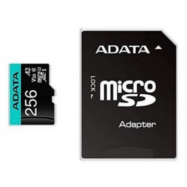 ADATA - ADATA Premier Pro 256 GB MicroSDXC UHS-I Clase 10 - AUSDX256GUI3V30SA2RA1