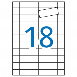 APLI - APLI 10388 etiqueta de impresora Blanco - 10388