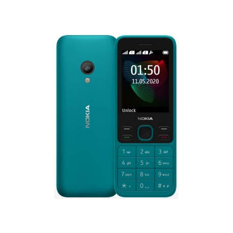 NOKIA - Nokia 150 6,1 cm (2.4'') 90,53 g  4MB 32GB Cian - 16gmne01a01