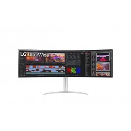 LG - LG 49WQ95C-W LED display 124,5 cm (49'') 5120 x 1440 Pixeles UltraWide Dual Quad HD Plata - 49WQ95CW