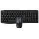 RAPOO - Rapoo X1800Pro teclado Ratón incluido RF inalámbrico QWERTY Negro - 00215928
