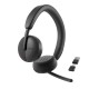 DELL - DELL WL3024 Auriculares Inalámbrico y alámbrico Diadema Llamadas/Música USB Tipo C Bluetooth Negro - 520-BBDG