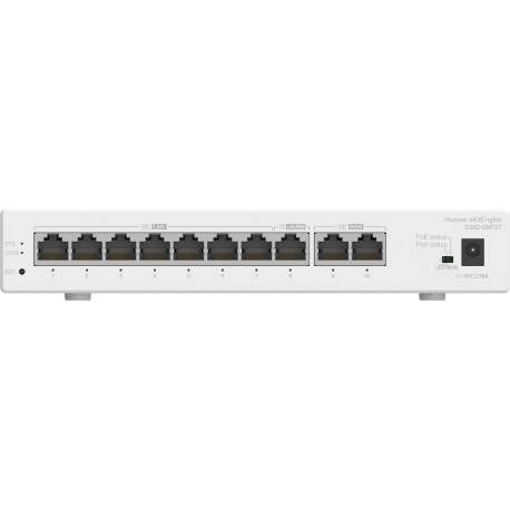 HUAWEI - Huawei S380-S8P2T Gigabit Ethernet (10/100/1000) Energía sobre Ethernet (PoE) Gris - 98012180