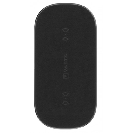 Varta 57906 101 111 cargador de dispositivo móvil Universal Negro USB Cargador inalámbrico Carga rápida Interior