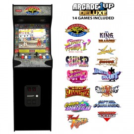 ARCADE1UP - Maquina arcade arcade1up street fighter deluxe arcade - IGB-I-301205