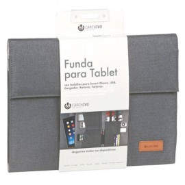 CARCHIVO - FUNDA TABLET VENTURE 10.1 BOLSILLO Y SOLAPA  GRIS CARCHIVO 23210007 - 23210007