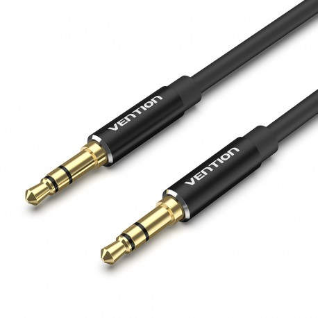 VENTION - Vention Cable Estéreo BAXBG/ Jack 3.5 Macho - Jack 3.5 Macho/ 1.5m/ Negro - BAXBG