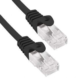PHASAK - Phasak Cable de Red Cat.6 UTP Solido CCA Cat.6 UTP Negro 15M - phk 1715