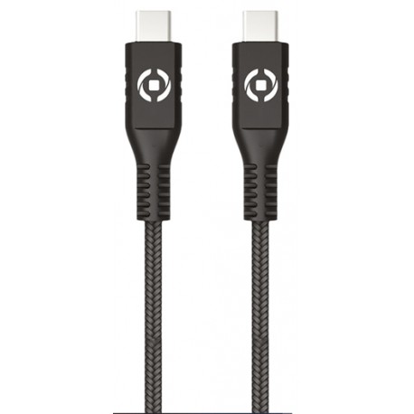 CELLY - CABLE TIPO C A TIPO C 2M NEGRO - PL2MUSBCUSBC