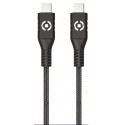 CELLY - CABLE TIPO C A TIPO C 2M NEGRO - PL2MUSBCUSBC