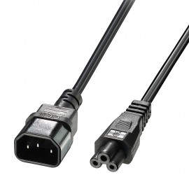 LINDY - Lindy 30341 cable de transmisión Negro 2 m C14 acoplador C5 acoplador - 30341-LND
