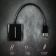 Axagon RVH-VGAN adaptador de cable de vídeo 0,17 m HDMI tipo A (Estándar) VGA (D-Sub) Negro